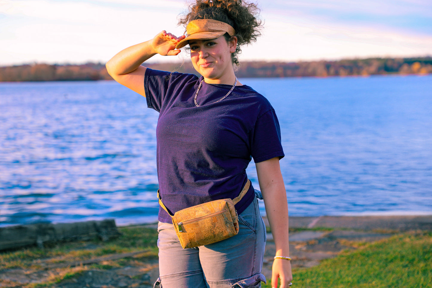 Cork Sun Visor