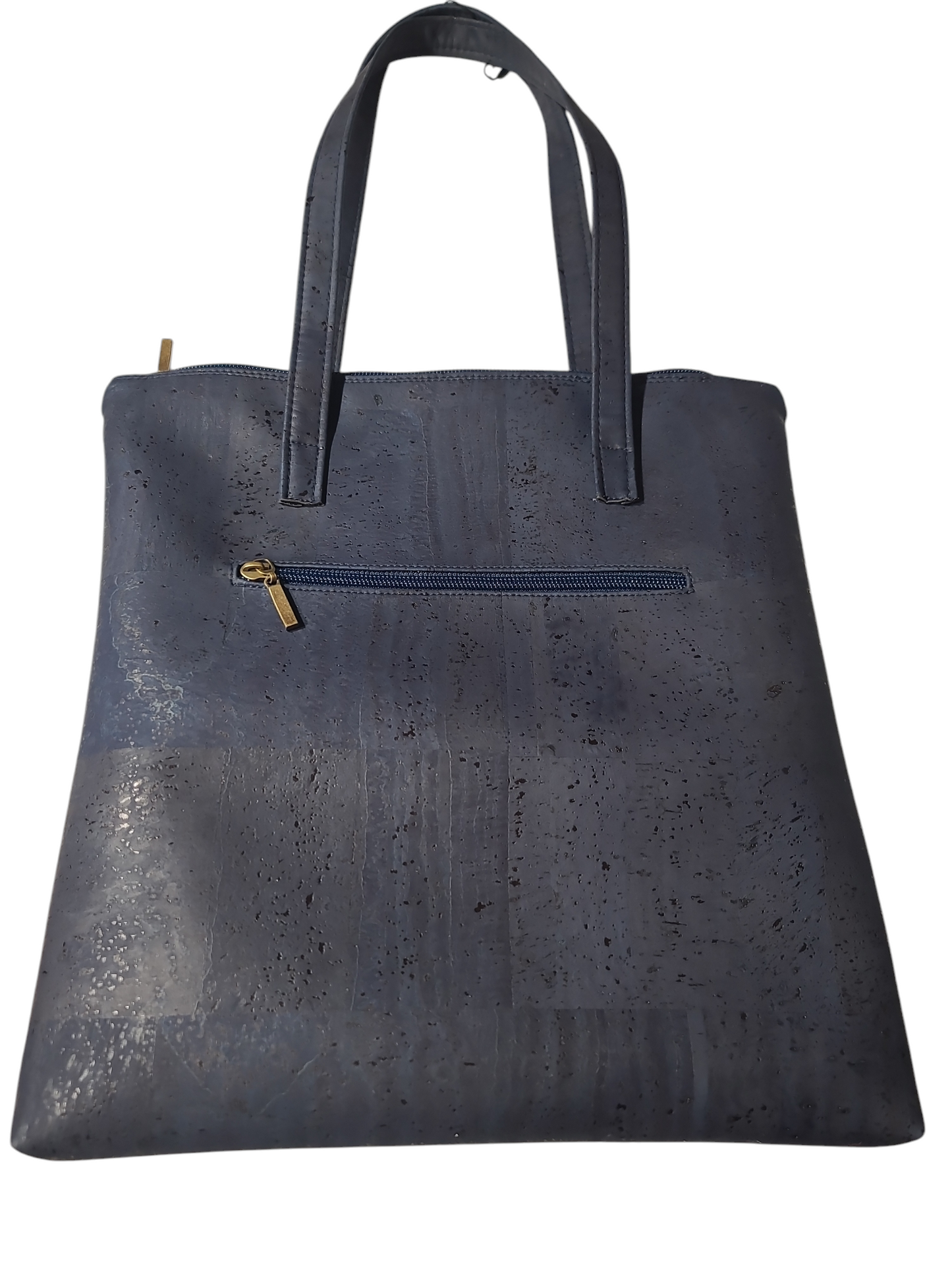 Elegant Navy Cork Tote Bag