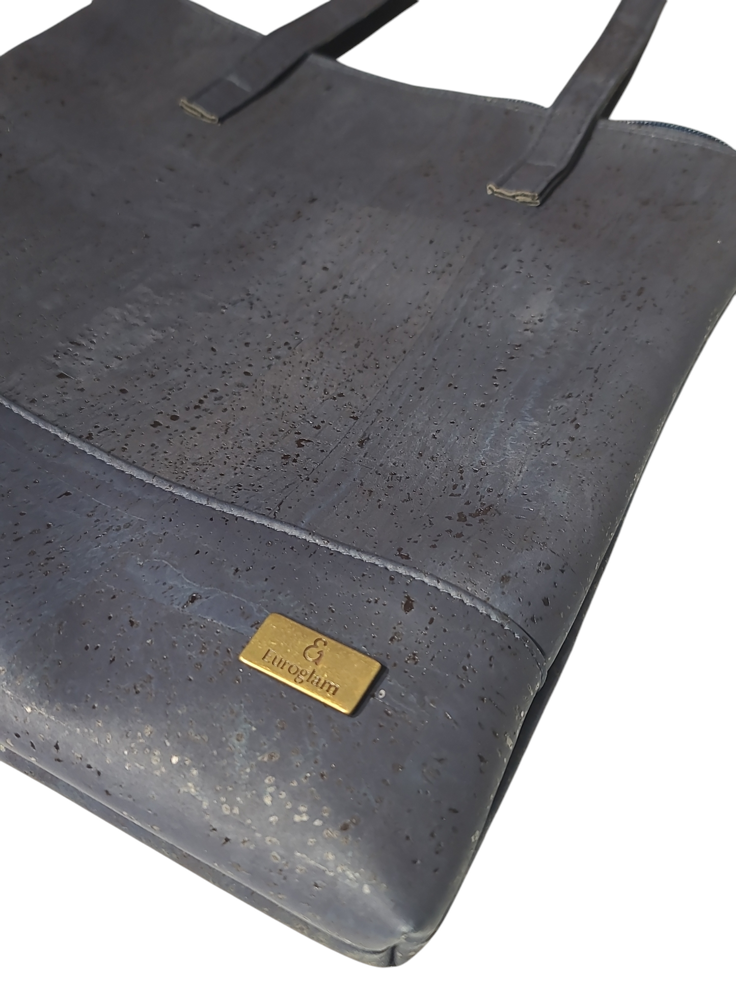 Elegant Navy Cork Tote Bag