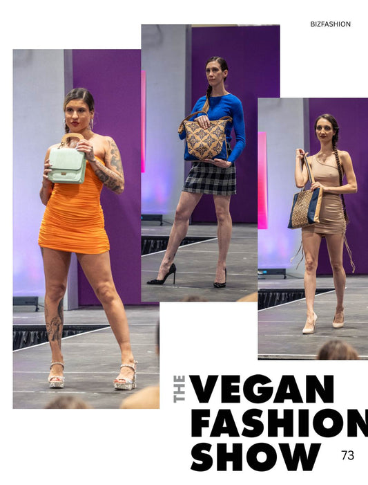 Euroglam Featured in Biz & Fashion Magazine Through The Vegan Fashion Show