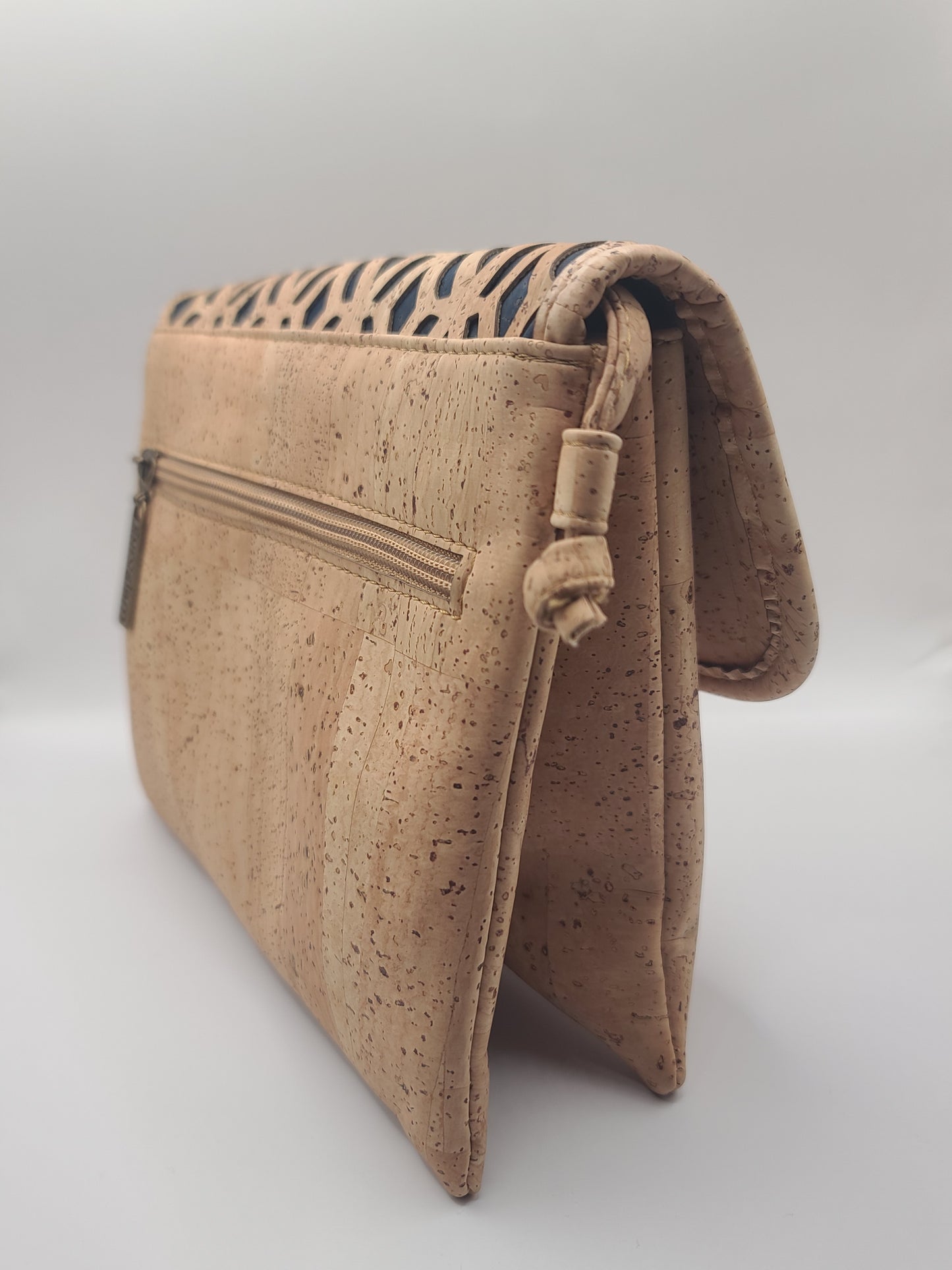 Lattice Cork Crossbody