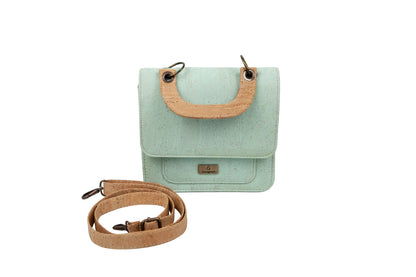 Cork Mini Top-Handle Bag
