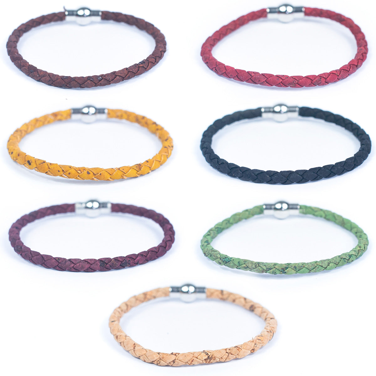 Handmade Women's Cork Bracelet