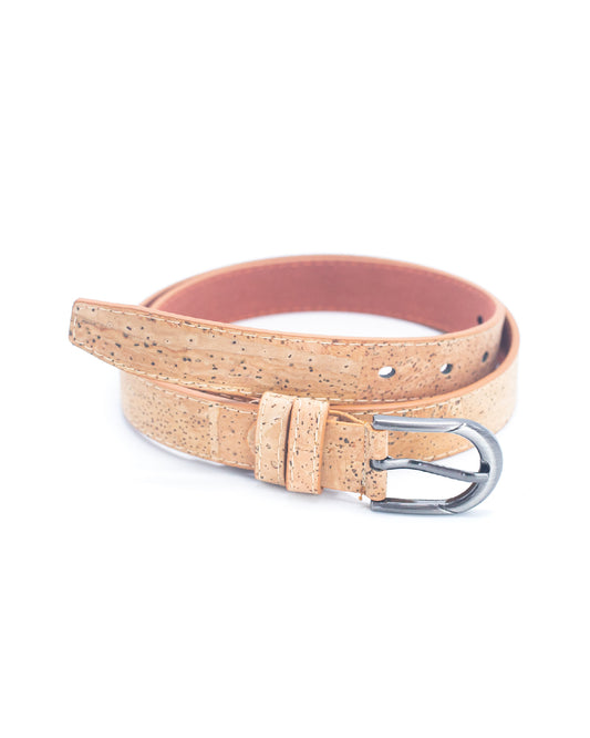 Natural Cork Women's Belt