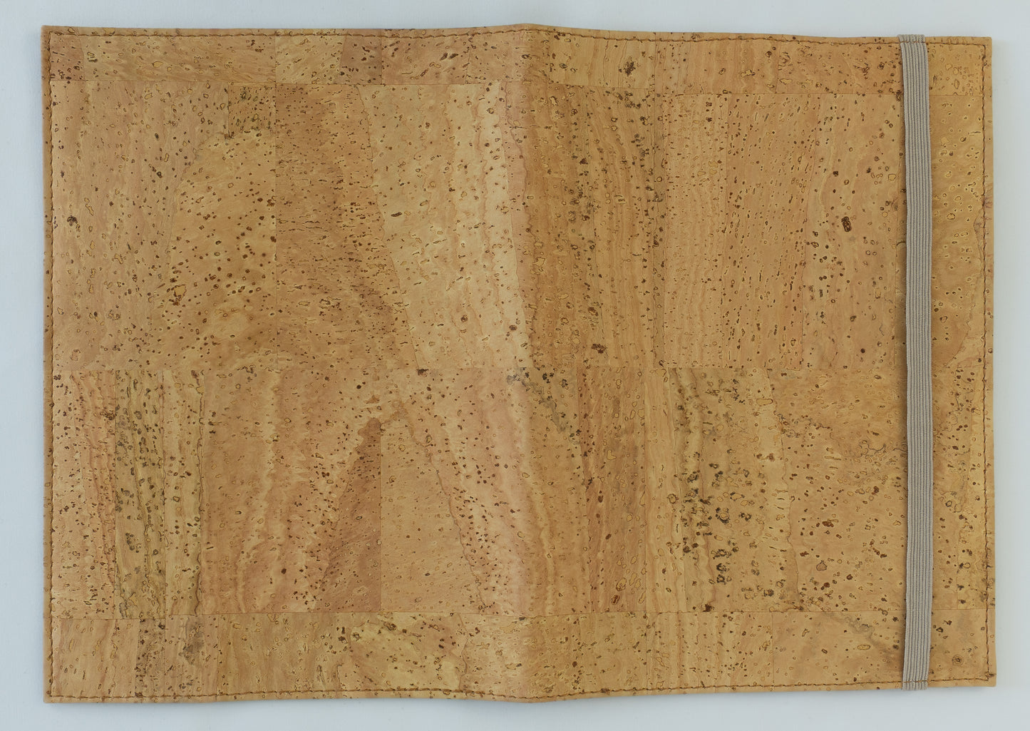 Natural cork book cover