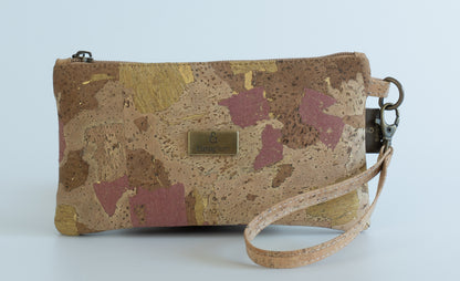 Sandy Pink Wristlet