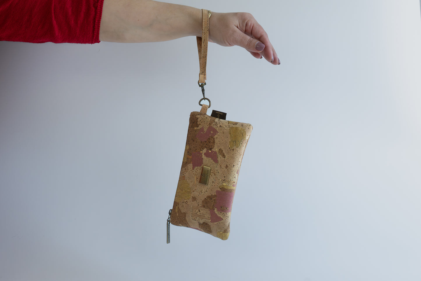 Sandy Pink Wristlet