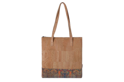 Cork Tote with Artistic Flair