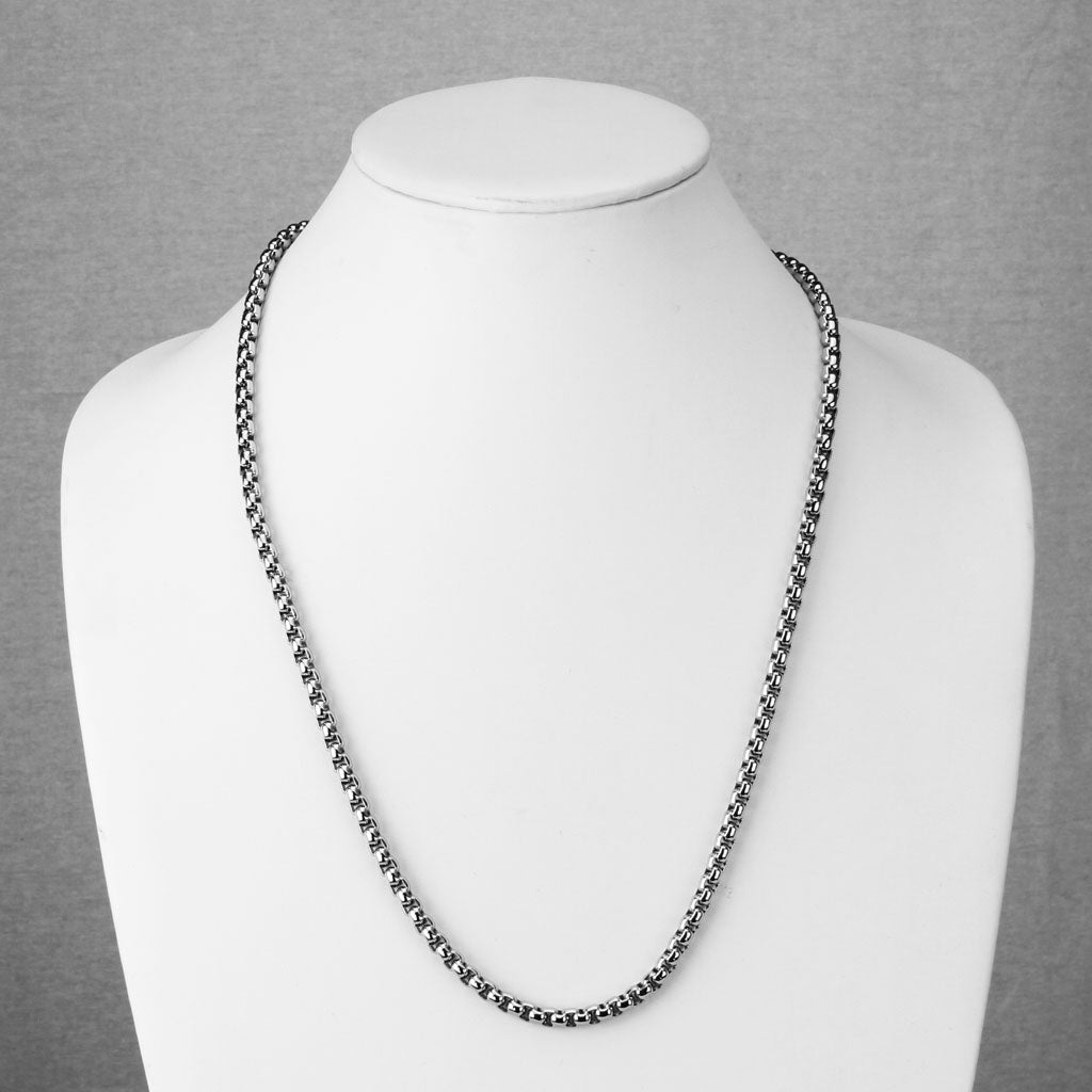 Rectangle Chain Link Necklace