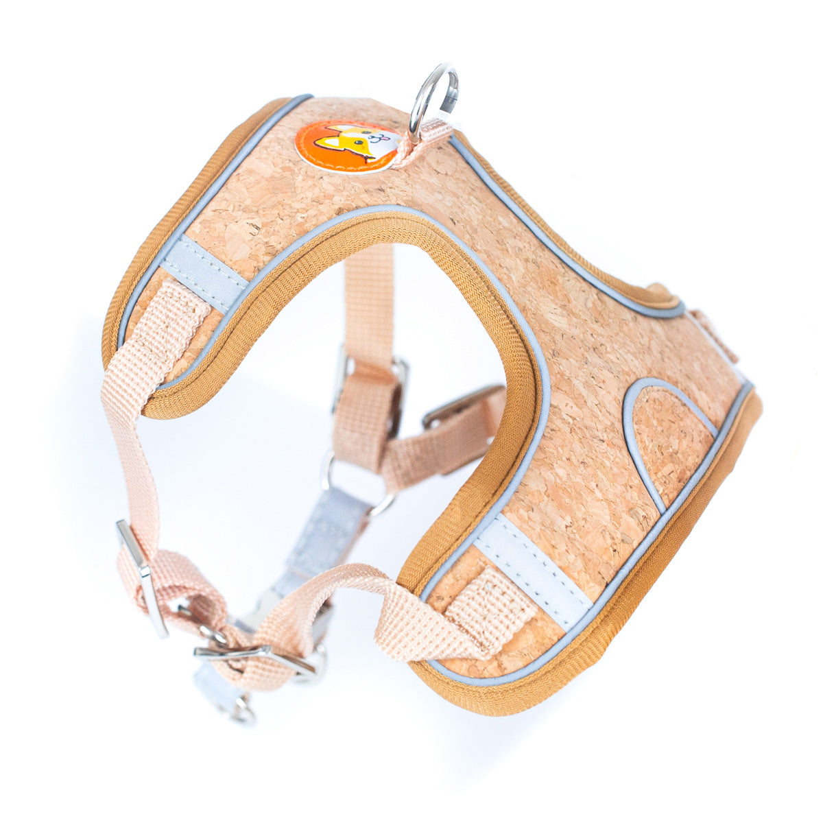 Cork Dog Harness & Leash Set For Small Dogs