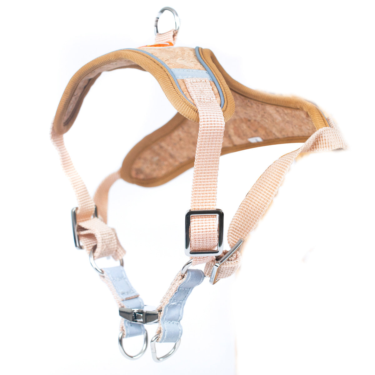 Cork Dog Harness & Leash Set For Small Dogs