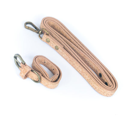 Pet Leash and Collar Set Natural Cork