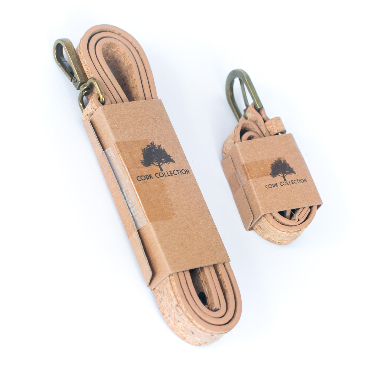 Pet Leash and Collar Set Natural Cork