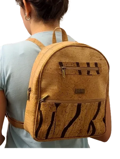 Cork Zigzag Eco-Trail Backpack