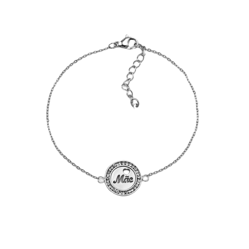Mãe Bracelet Rhinestones