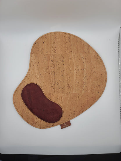Natural Cork Ergonomic Mouse Pad