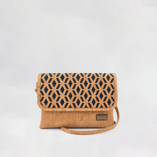 Lattice Cork Crossbody