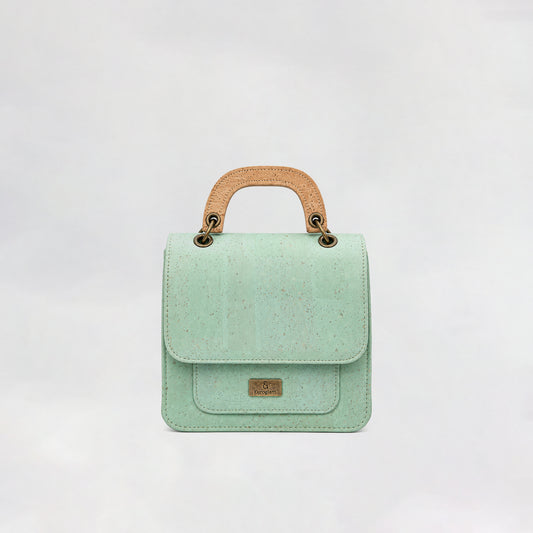 Cork Mini Top-Handle Bag