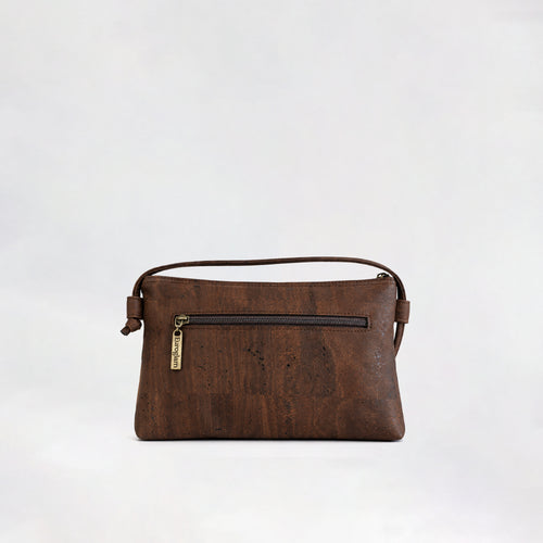 Brown and Gold marble rectangle crossbody