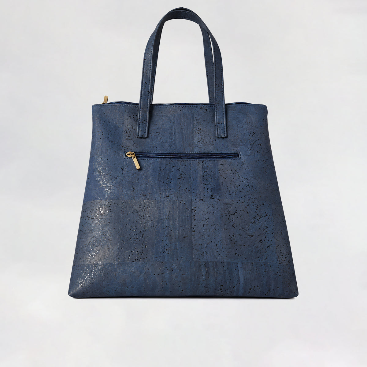 Elegant Navy Cork Tote Bag