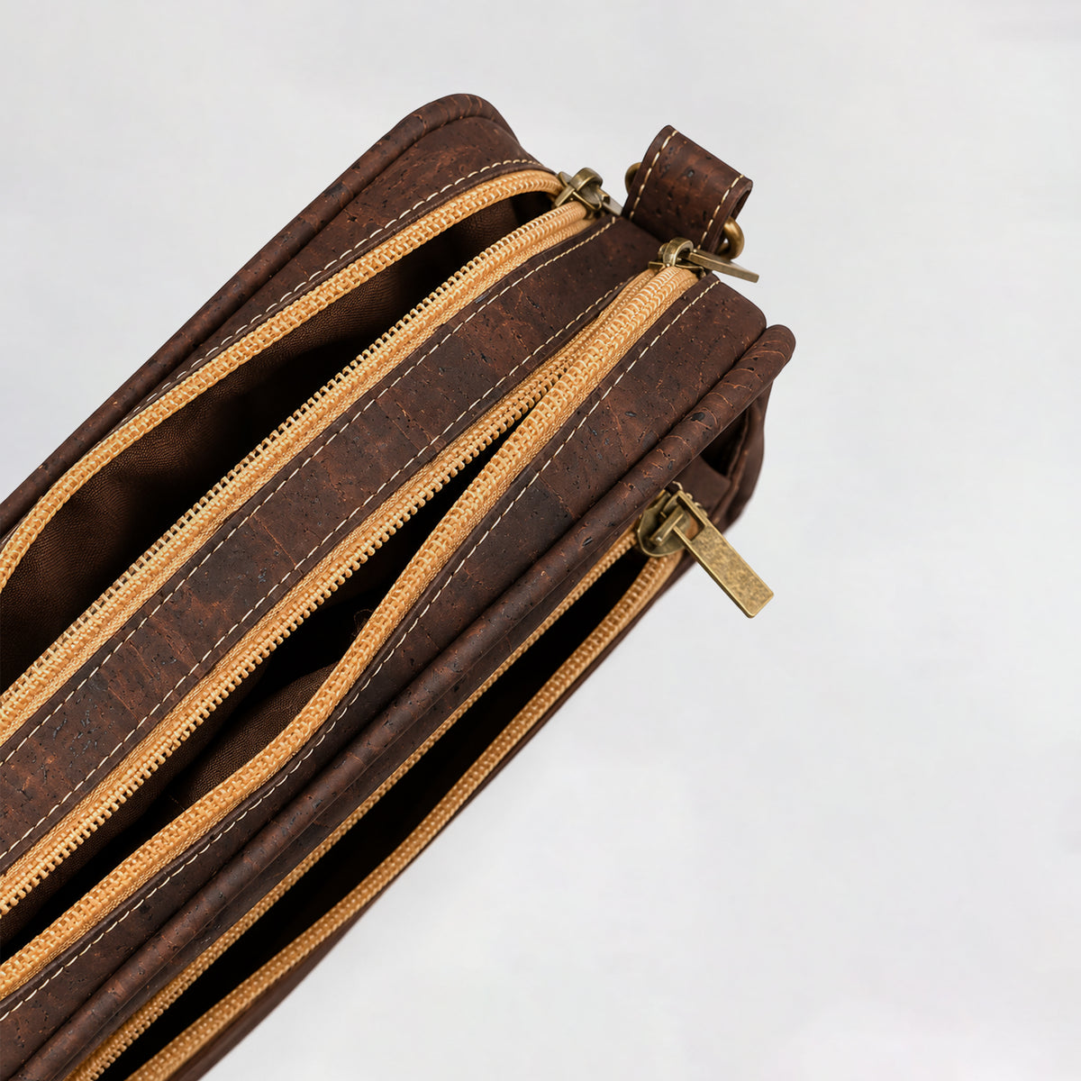 Dark Oak Cork Cross Body