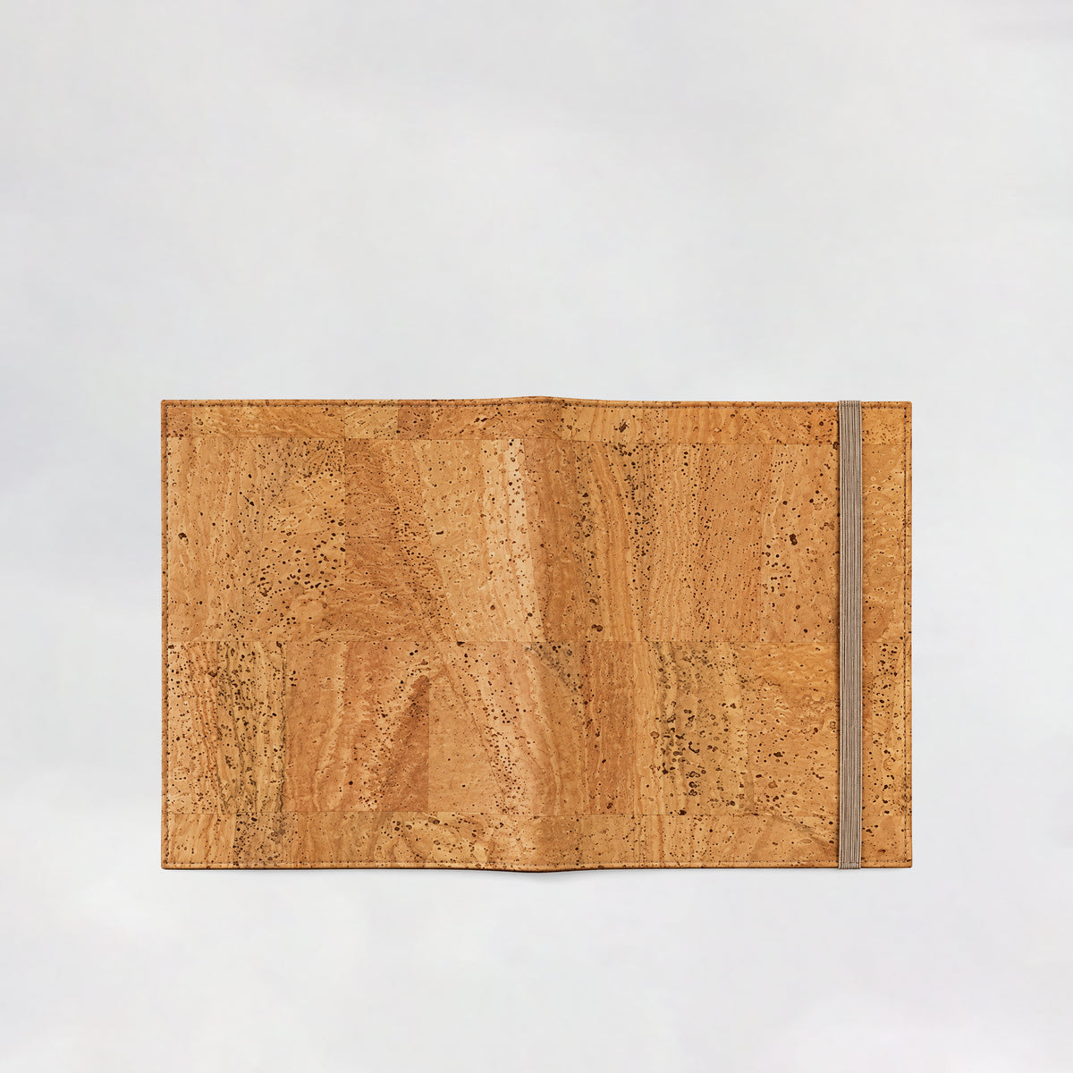 Natural cork book cover
