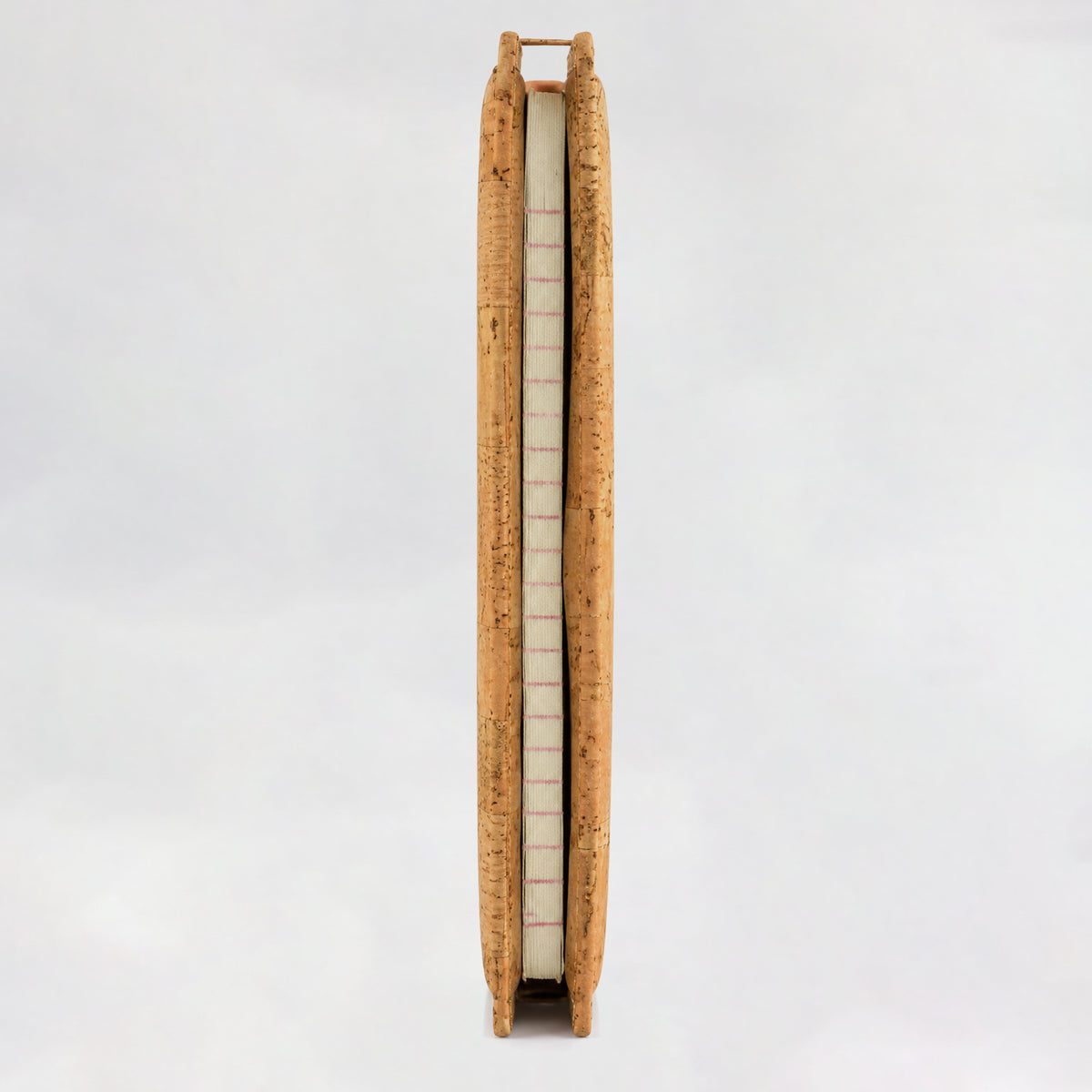 Natural cork book cover