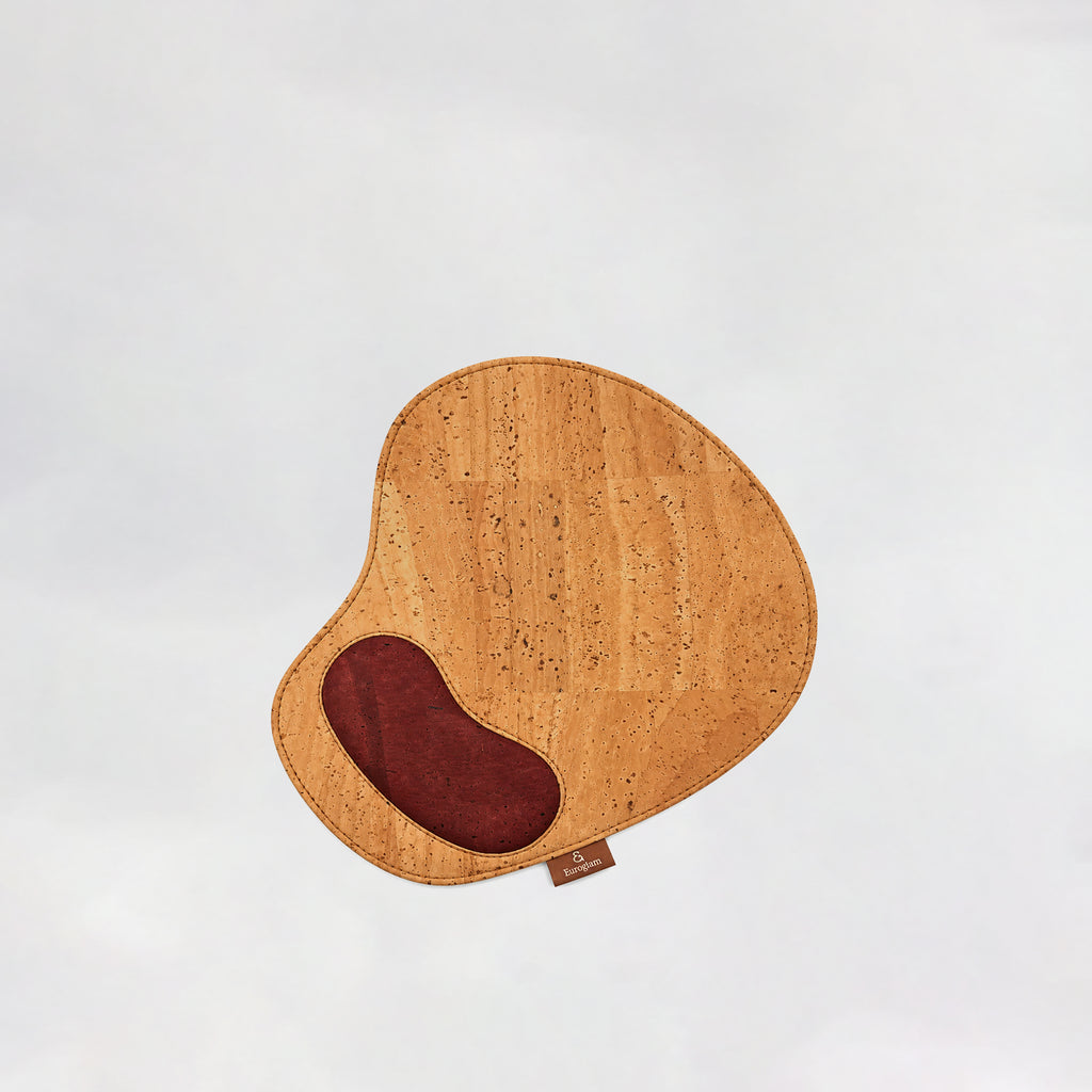 Natural Cork Ergonomic Mouse Pad