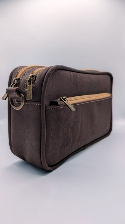 Dark Oak Cork Cross Body