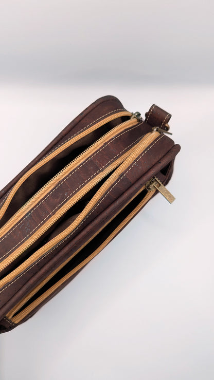 Dark Oak Cork Cross Body