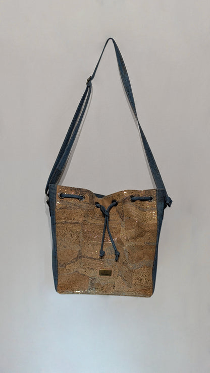Draw String Bucket Purse